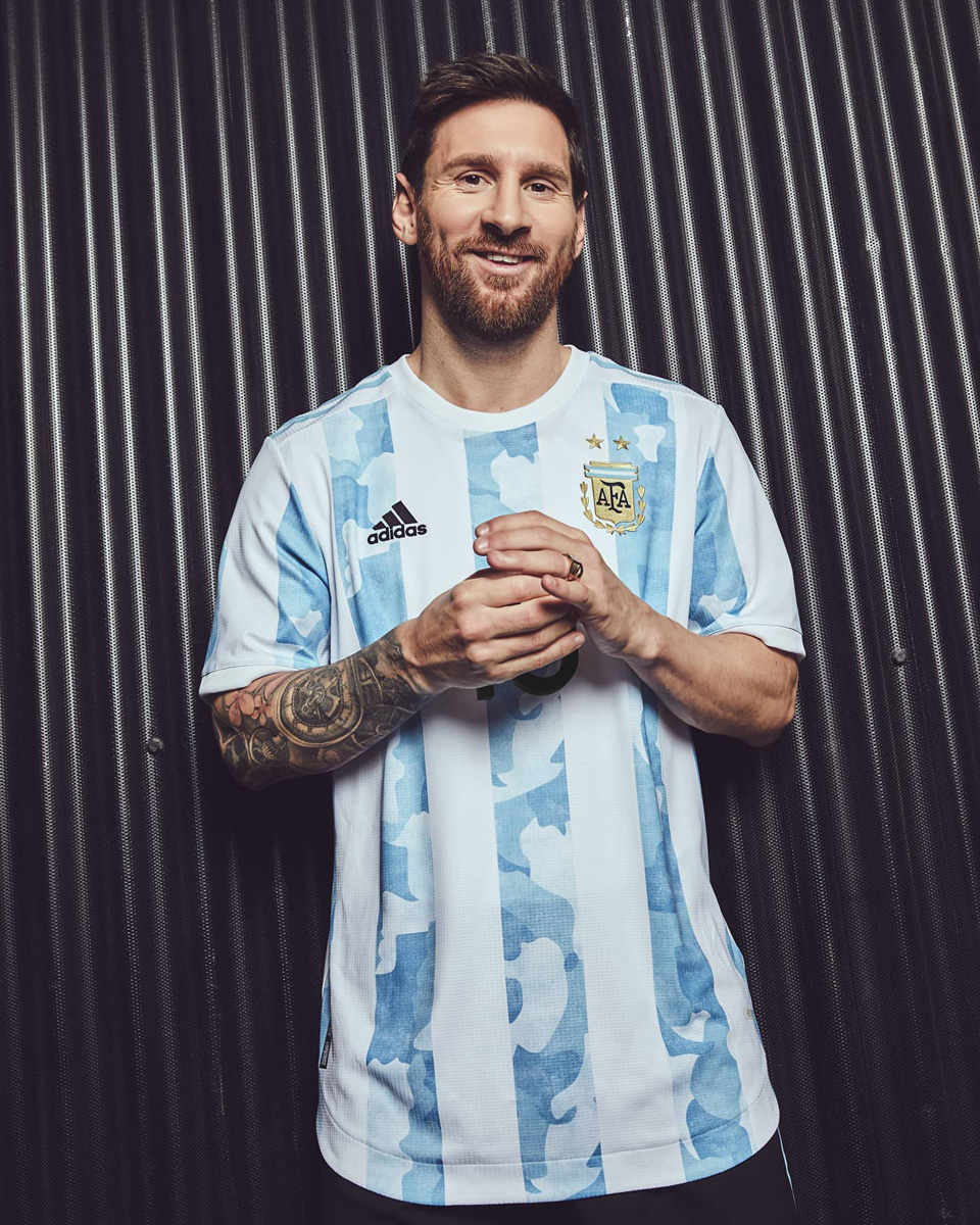 Camisa de casa argentina 2021