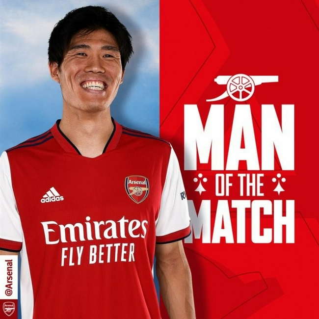 Arsenal Official: Fu An Jianyang is elected to the best of the North London Derby