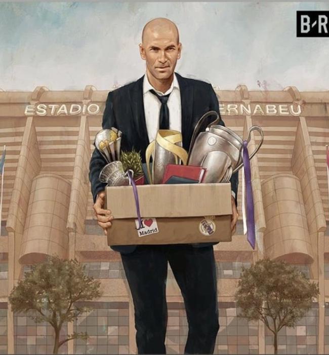 Zinedine Zidane ganó 11 títulos en cinco años y lamenta no poder despedirse de los campeones esta temporada.