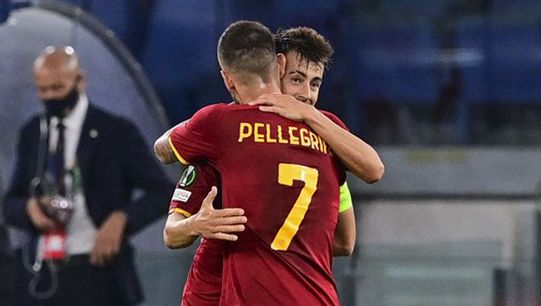 Copa de la UEFA - goles de Xavier Pellegrini a Roma 5 - 1 reversión