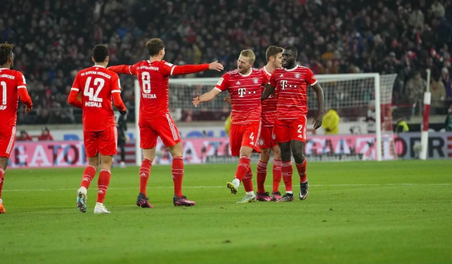 Bundesliga - delicht shupomotin rompe el 2 - 1 Stuttgart del Bayern