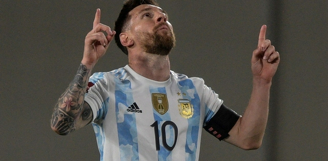 ¡Messi anotó dramáticamente!80 goles en Argentina
