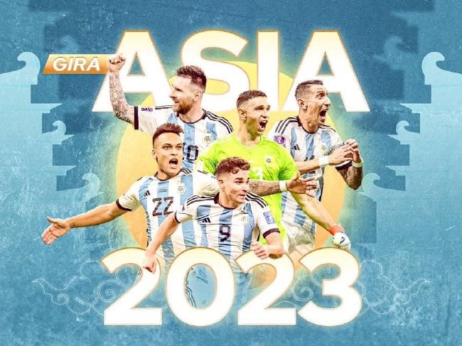 ¡Realmente aquí viene! ¡¡ la Selección Argentina confirmó oficialmente su llegada a china!
