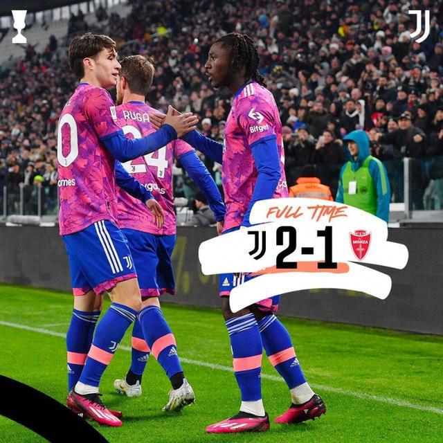 Copa de Italia - Chiesa Keane Jr. rompió el gol y la Juventus avanzó 2 - 1 Monza