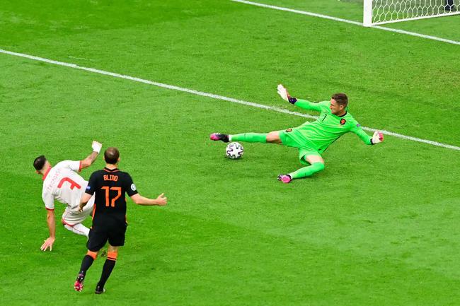 Euro - Barcelona lidera a los Países Bajos 1 - 0 sobre Macedonia del Norte en la primera mitad