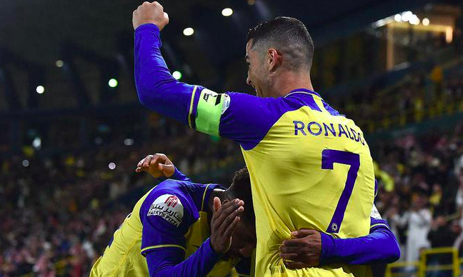 La Superliga saudí - Ronaldo asiste con dos victorias en Riad 2 - 1 para dar la bienvenida a dos victorias consecutivas