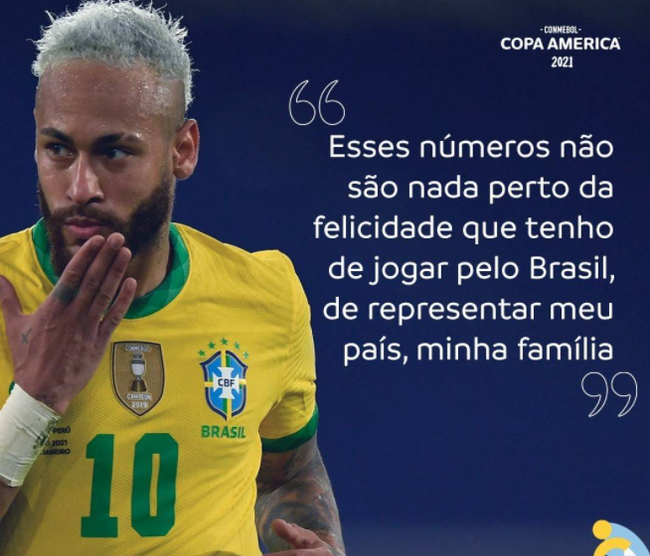 Neymar: Estos datos no importan para la nación más feliz en la guerra