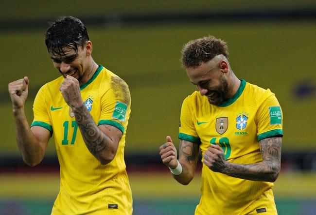 Wembley - nemal pasa el delantero de la Premier League para liderar la victoria 2 - 0 de Brasil