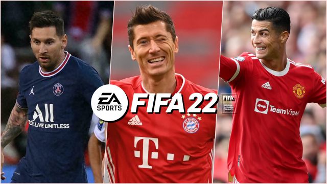 FIFA 22 Games release Star Score: Messi First Levin Second Ronaldo Third